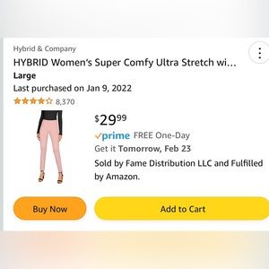 Hybrid stretch pant